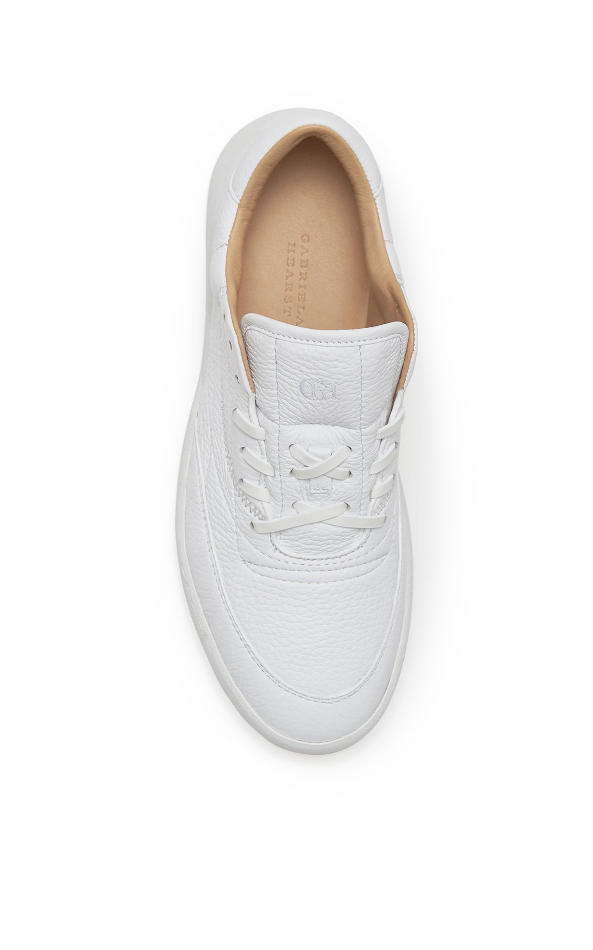 Men's White Textured Leather Slip-On Sneakers - Ohio Style Comfort for Casual Wear & Everyday Outfits