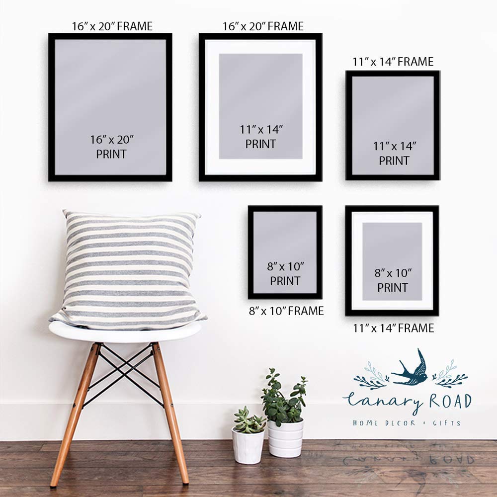 Personalized Home Map Print - Unique Going Away & Long Distance Gift for Friends, New Homeowners & Moving Away - Perfect Housewarming, Farewell & Keepsake Present for Loved Ones