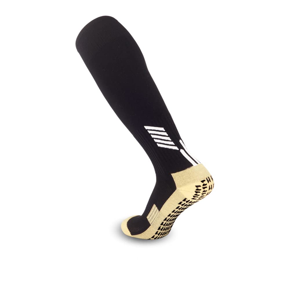 **Men's Non-Slip Knee High Soccer Socks - Breathable Football Grip Socks for Team Sports & Training - Perfect for Matches, Practice & Outdoor Activities**