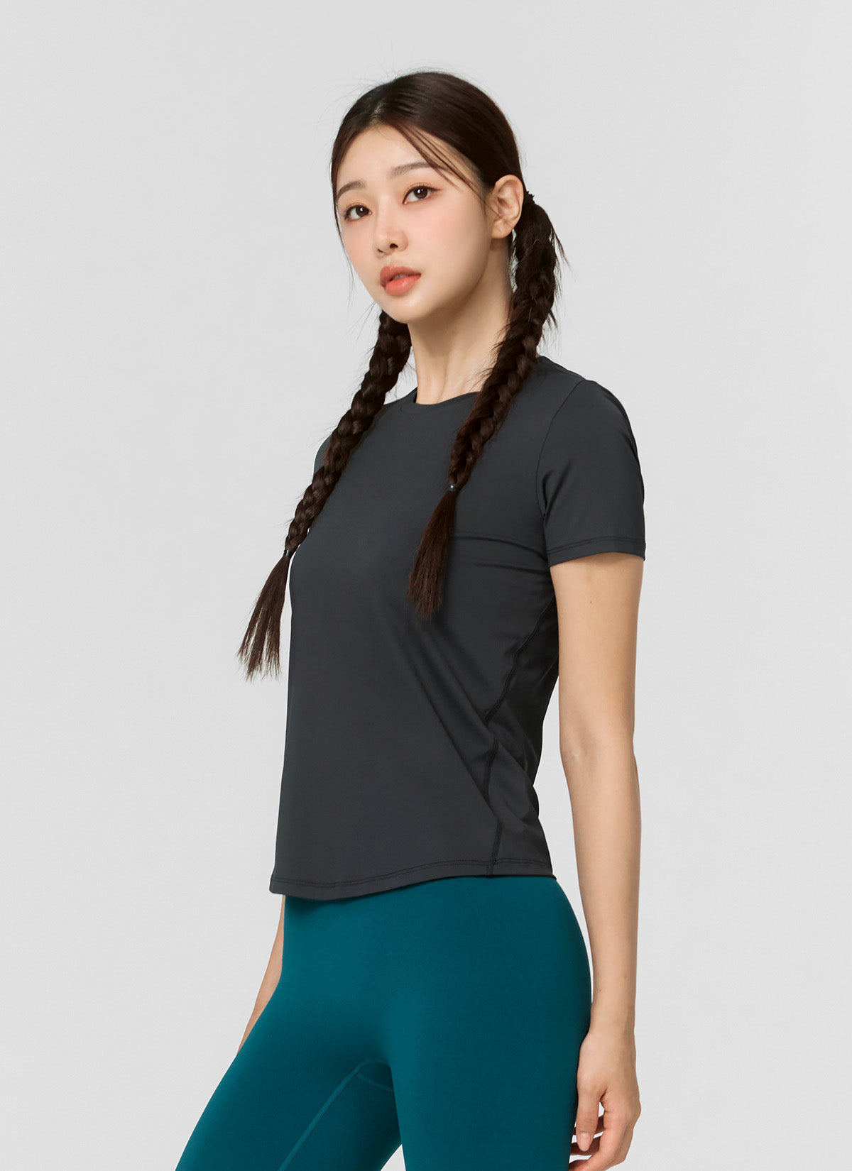 1+1 Ice Feather Light Short Sleeve T-Shirts - Ultra Soft & Breathable Summer Tops for Women - Perfect for Casual Wear, Beach Outings & Yoga