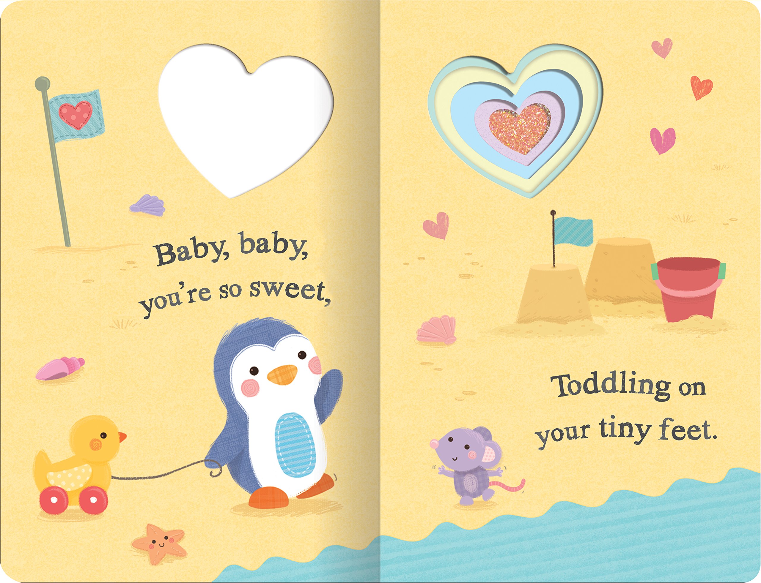 Love You, Baby! Heartwarming Baby Gift Set - Perfect for Newborn Showers, Christenings & 1st Birthdays