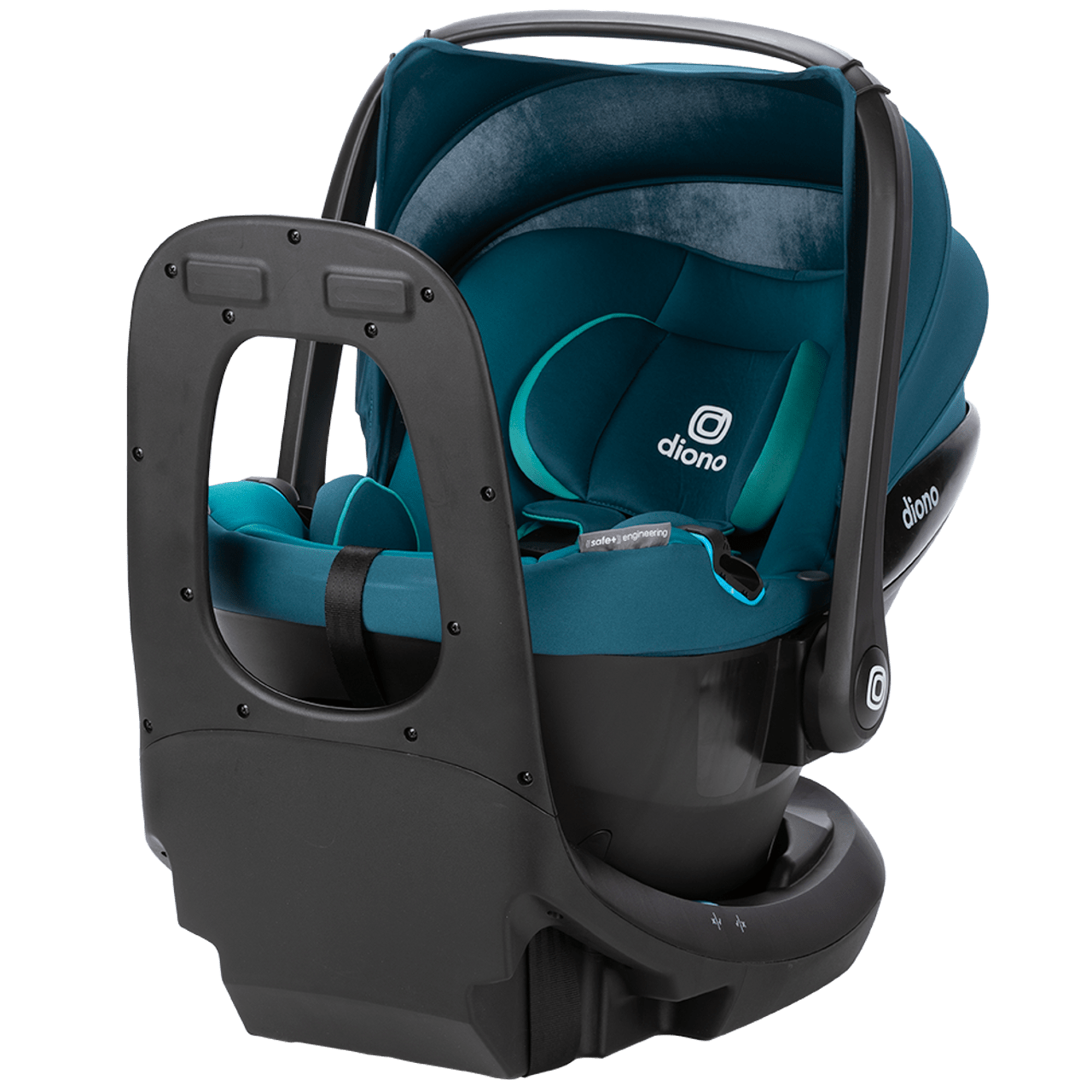 DIONO LiteClik®30 XT SafePlus™ Infant Car Seat with Base - Lightweight & Safe Baby Car Seat for Newborns to 30 lbs - Perfect for Travel, Daily Commute & Family Road Trips
