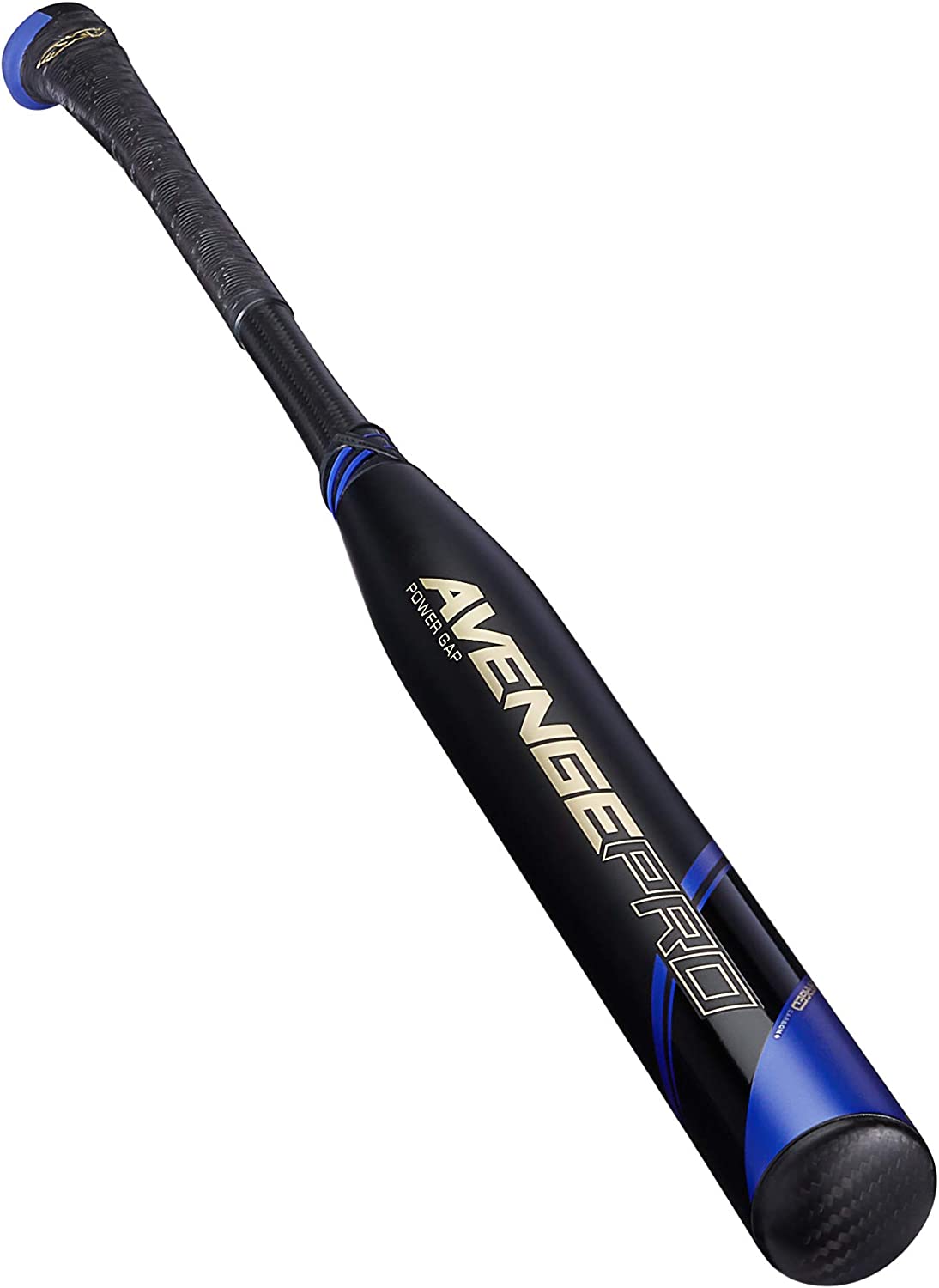 2022 New Axe Bat Avenge Pro Power Gap (2 1/4) Fastpitch Softball Bat - Black/Blue - Perfect for Competitive Fastpitch Games & Training Sessions