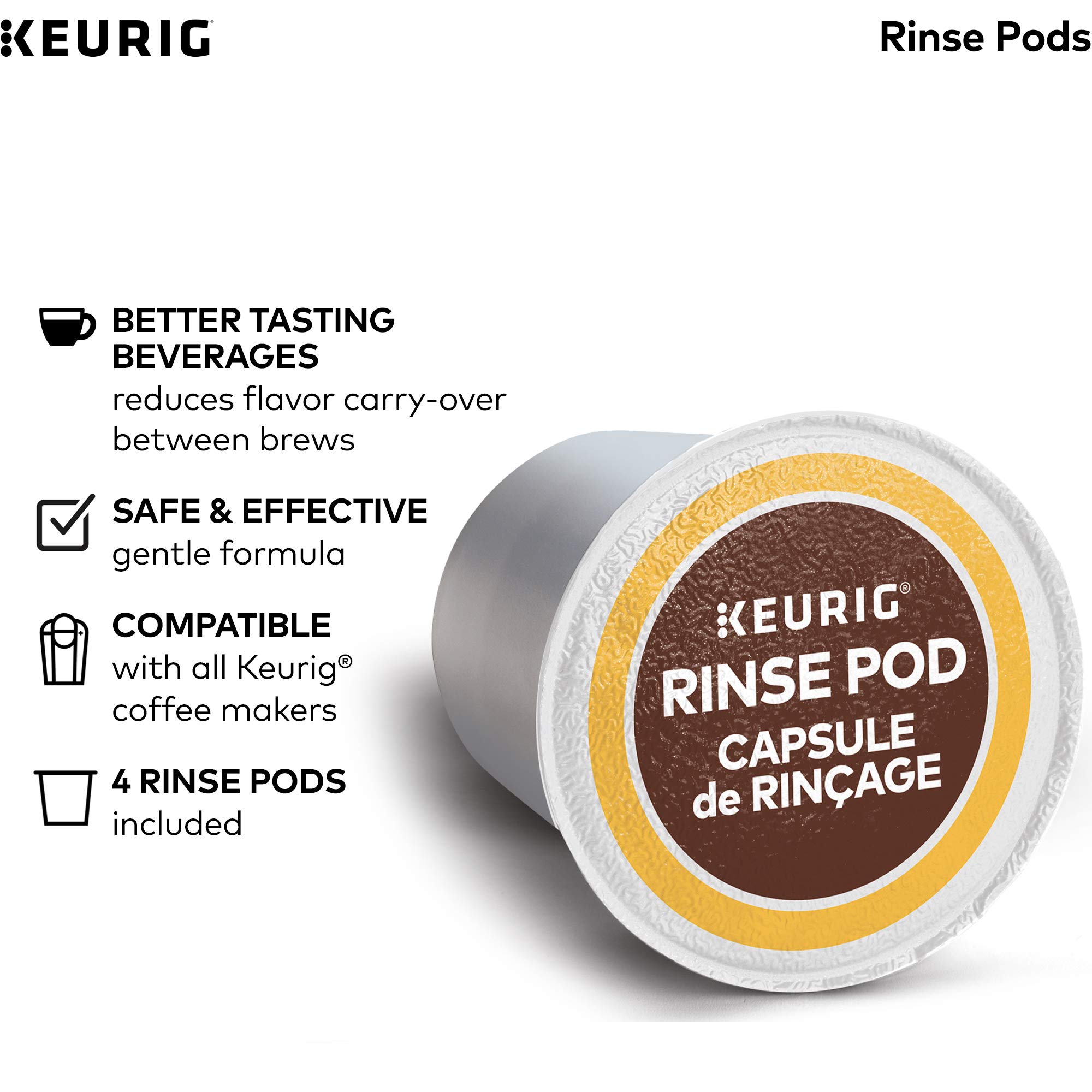 Keurig® K-Supreme Plus Single Serve K-Cup Pod Coffee Maker 3-Month Brewer Maintenance Kit - Essential Cleaning Supplies for Fresh Tasting Coffee at Home or Office