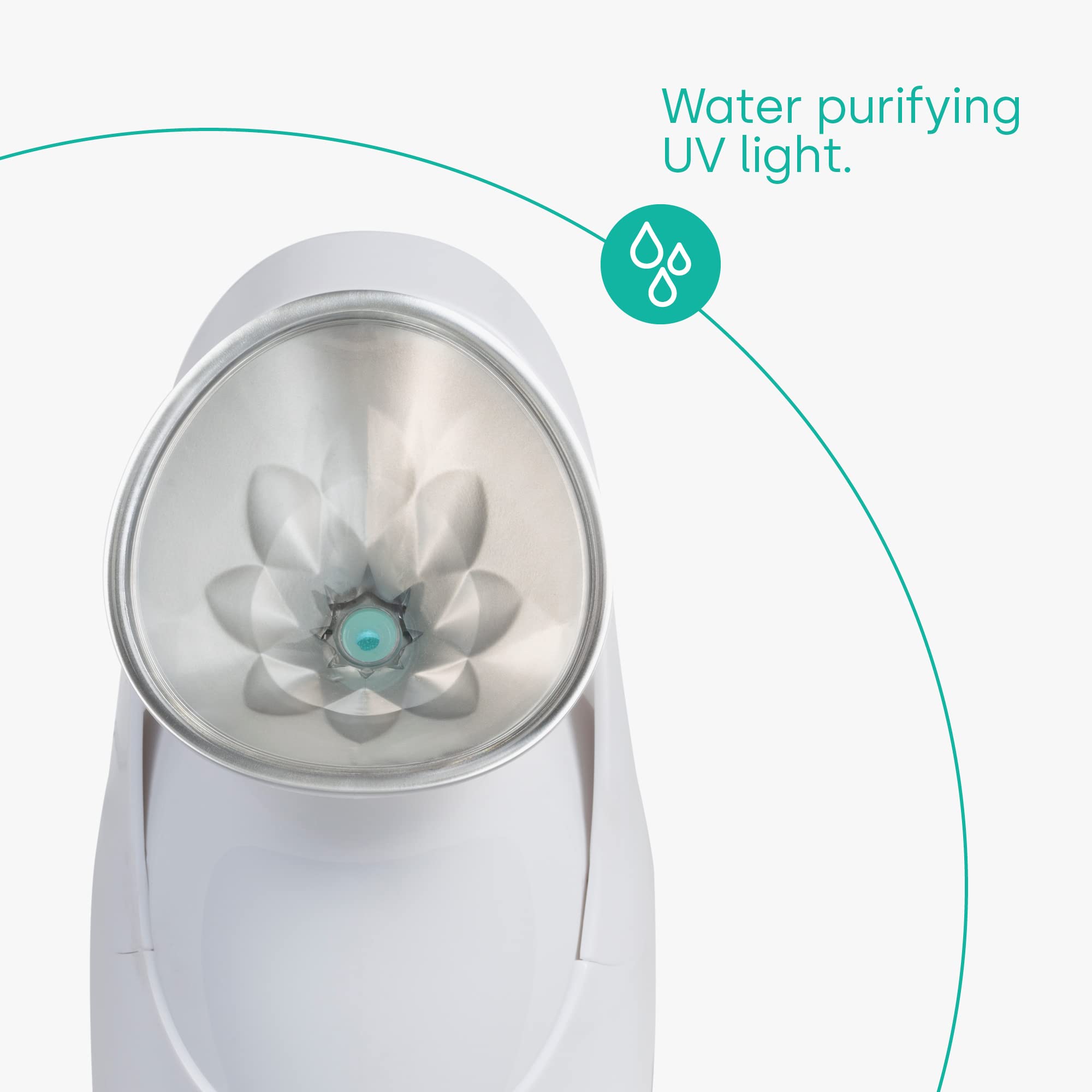 LIVIVO Facial Steamer with UV Light & Nano Spray Mist - Deep Cleansing for Acne, Blackheads & Pores | Home Spa & Skin Care Treatment for Glowing Complexion | Perfect for Daily Skincare Routine & Relaxation