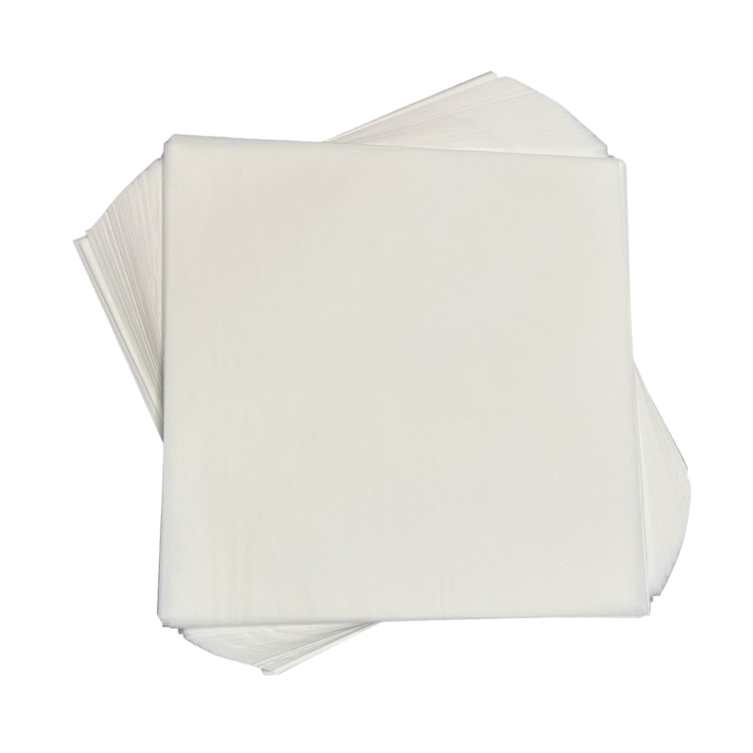 Worthy Liners 10x10 Inch 250 Sheets | Precut Parchment Paper Squares for Baking, Grilling, Air Frying & Steaming | Nonstick, Made in USA | Perfect for Cookies, Bread & More | Ideal for Home Kitchens & Professional Bakeries