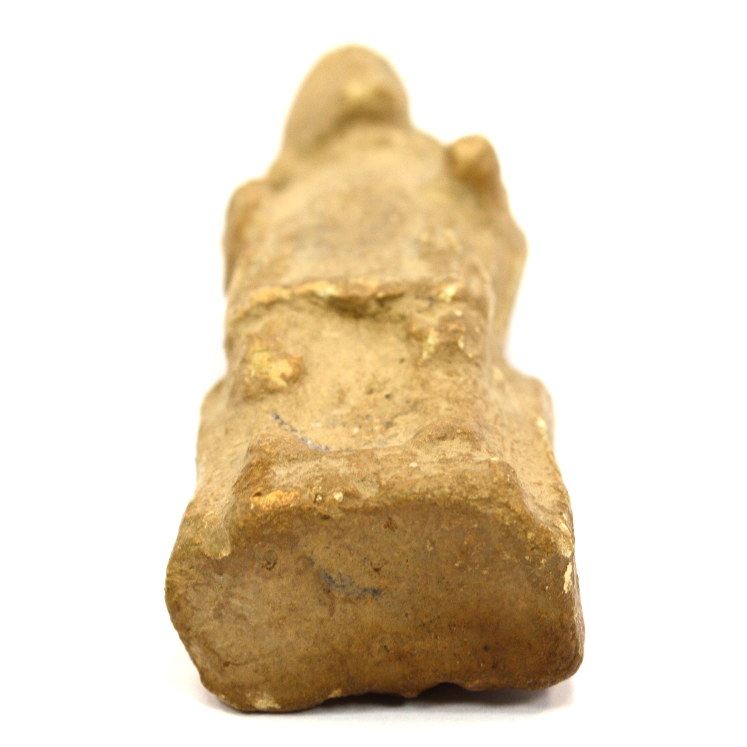 Ancient Carved Stone Effigy Fertility Statue - Pre-Columbian or Near East Artifact for Home Decor & Spiritual Altar