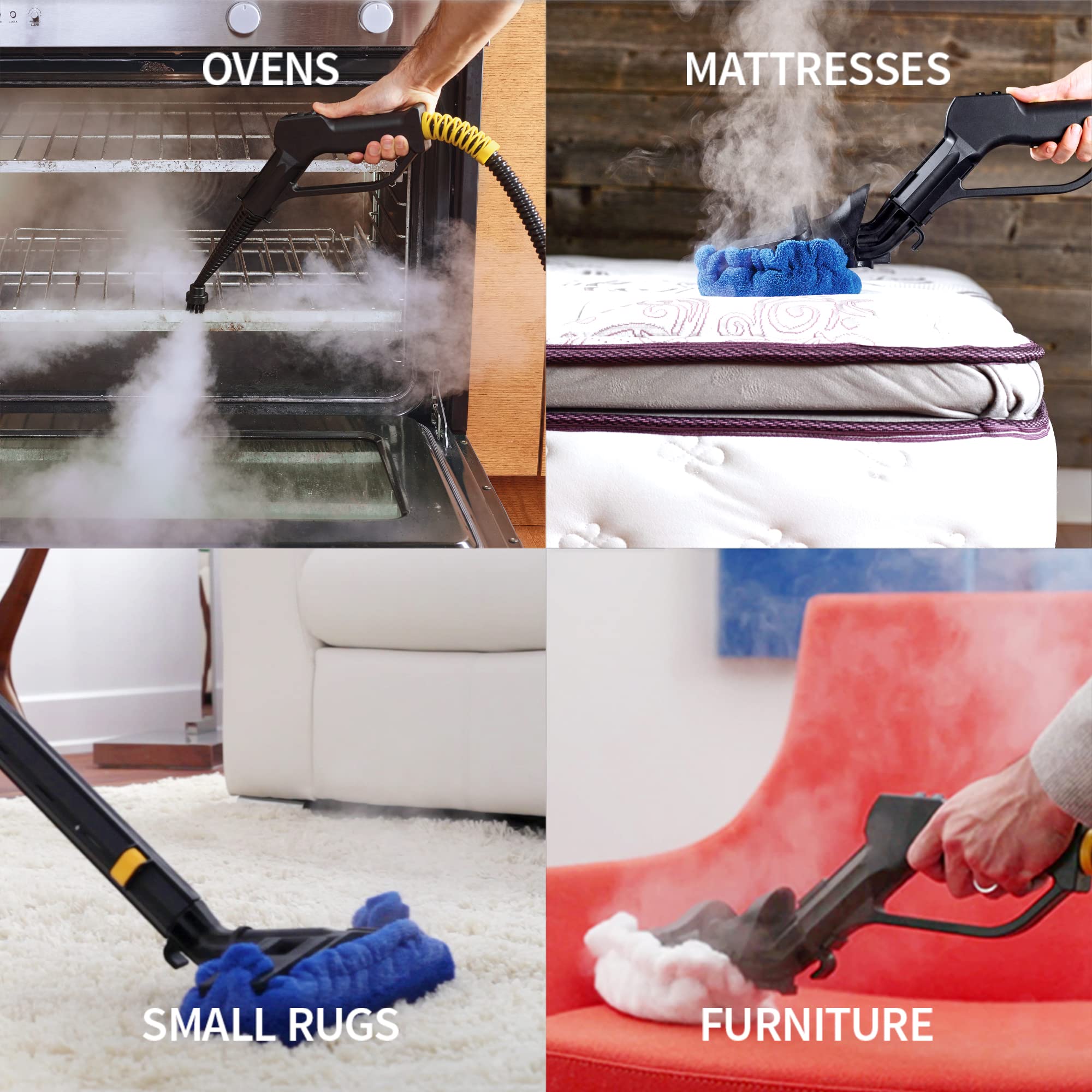 Dupray Tosca Commercial Steam Cleaner - Made in Italy, Powerful & Reliable for Home & Professional Cleaning - Perfect for Floors, Carpets, Upholstery & Sanitizing Surfaces