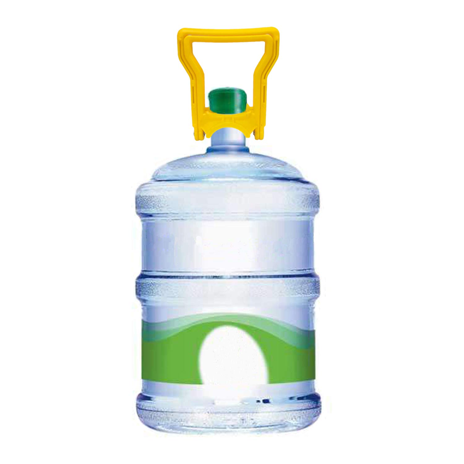 2 Pack Ergonomic 5 Gallon Water Bottle Handle - Heavy Duty Water Jug Carrier with Comfort Grip for 5 Gal Bottles - Perfect for Home, Office, Camping & Emergency Water Storage