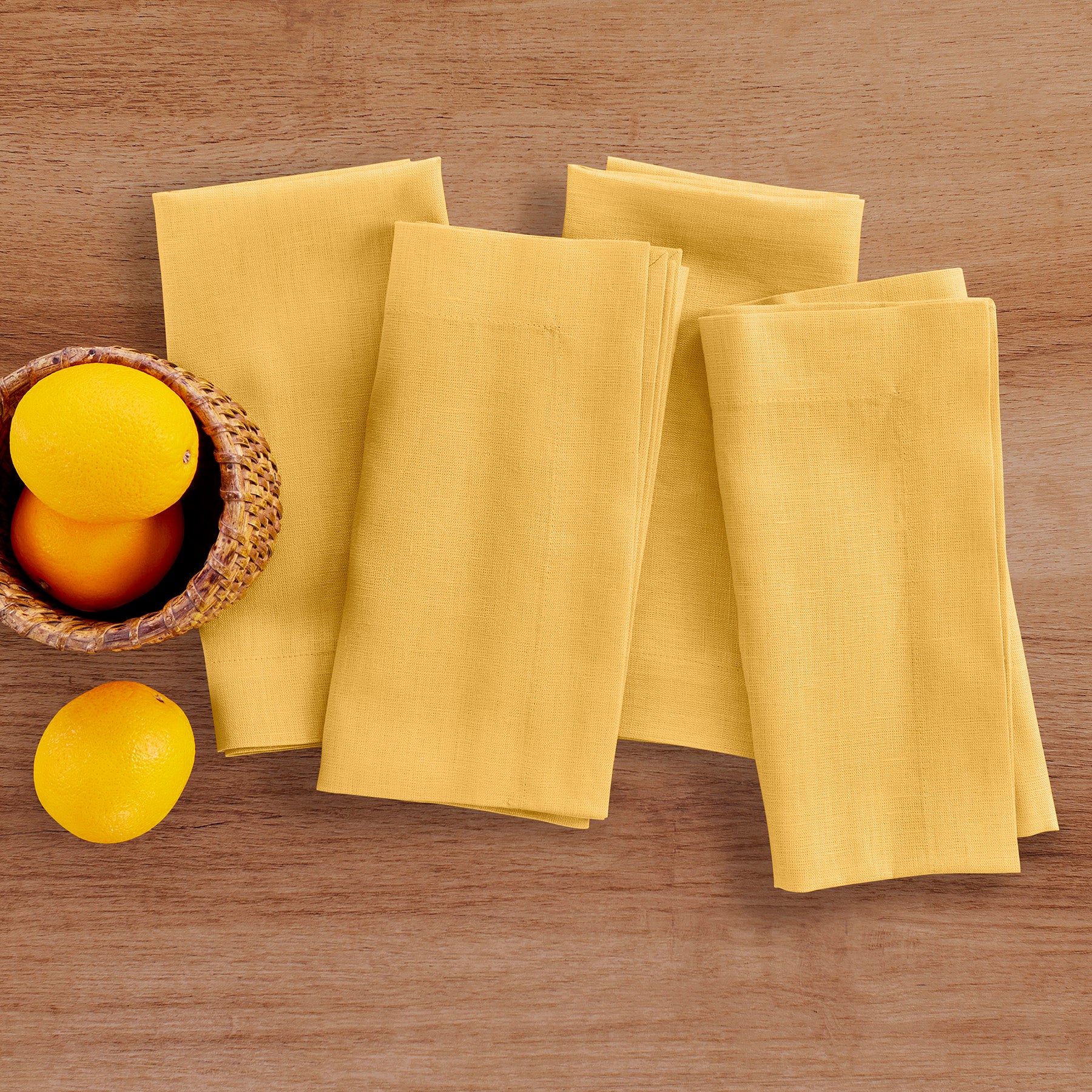 Premium Linen Napkins for Dining - Eco-Friendly & Elegant Table Linens for Weddings, Parties, and Everyday Use
