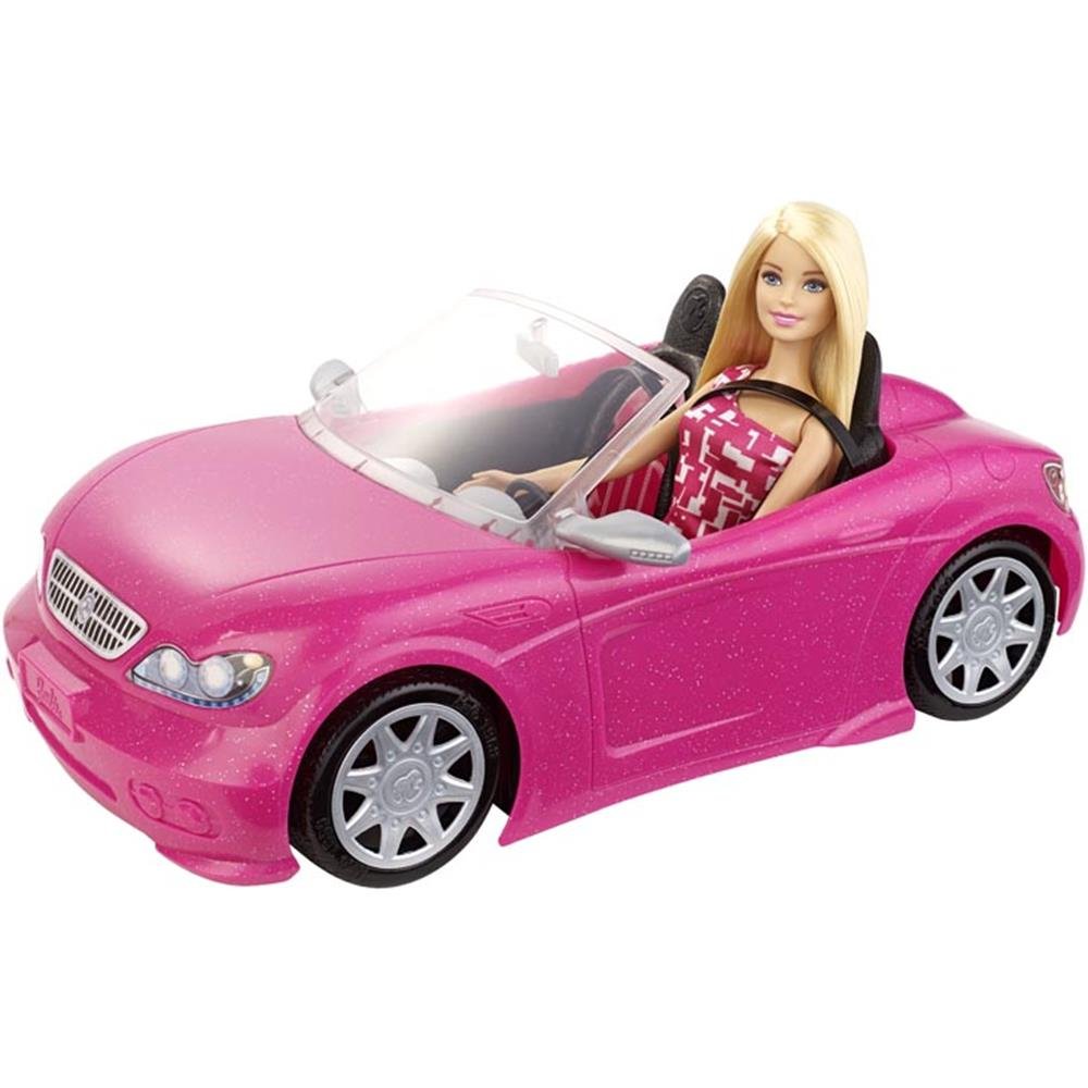 Barbie Doll & Glam Convertible Car - Perfect for Kids Playtime