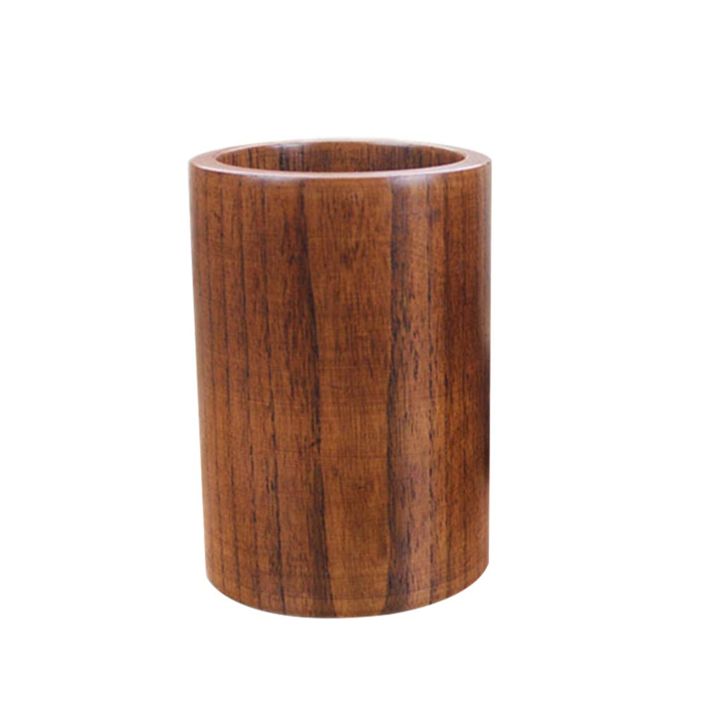 Wooden Chopsticks Organizer - Kitchen Utensil Holder for Spoons & Forks - Perfect for Countertop Storage