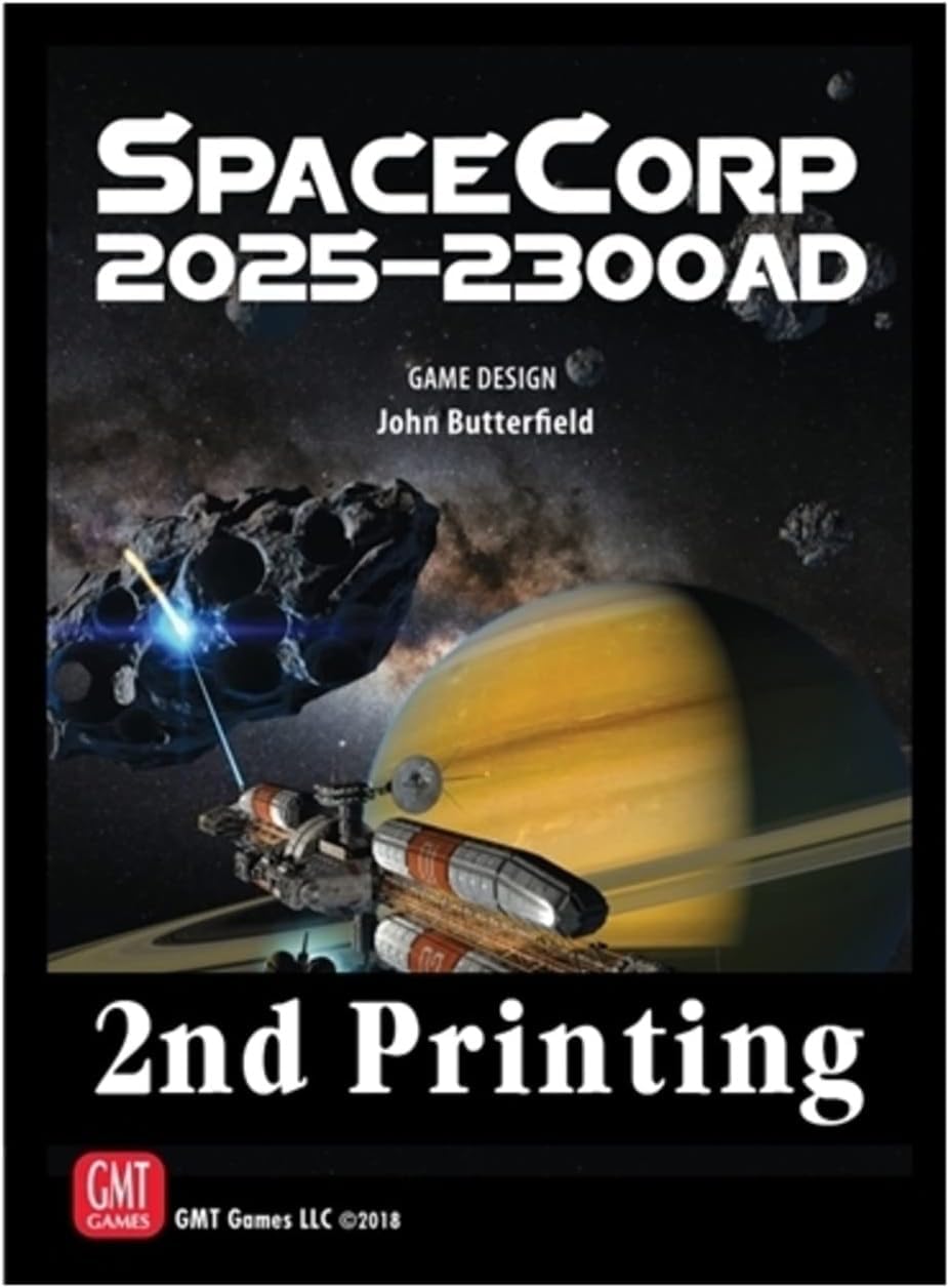 SpaceCorp: 2025-2300 AD Board Game - Strategic Space Empire Building Game for Adults & Teens - Perfect for Game Nights & Sci-Fi Enthusiasts