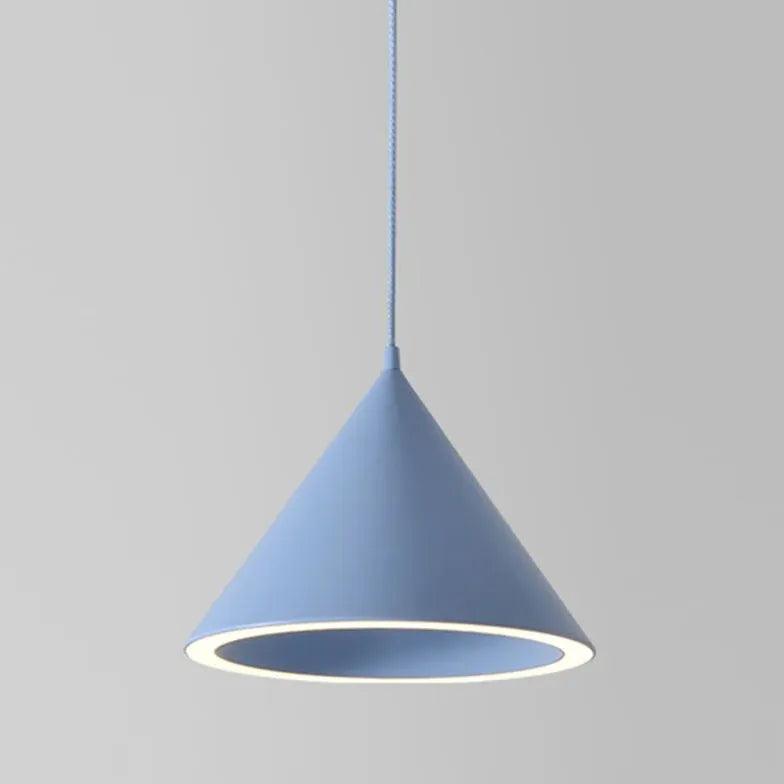 Modern Creamy White Cone Pendant Light - Stylish Ceiling Lighting for Kitchen, Dining Room, and Bedroom Decor