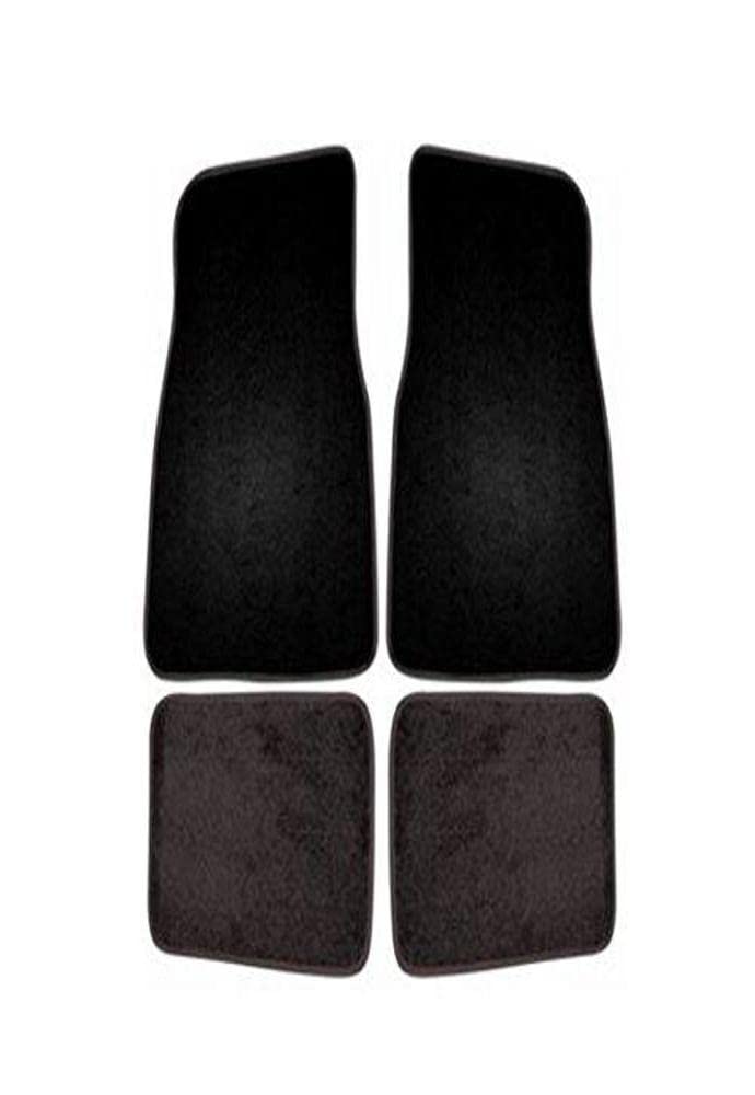 Premium Custom Fit 78920 Carpet Floor Mats for Cars - 4-Piece Black Interior Accessories | All-Weather Protection & Enhanced Comfort for Sedans, SUVs, and Trucks