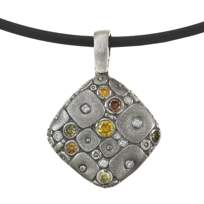 Alex Sepkus Soft Mosaic Pendant Necklace - 18K Gold Plated Elegant Jewelry for Women, Perfect Gift for Birthday, Anniversary & Special Occasions