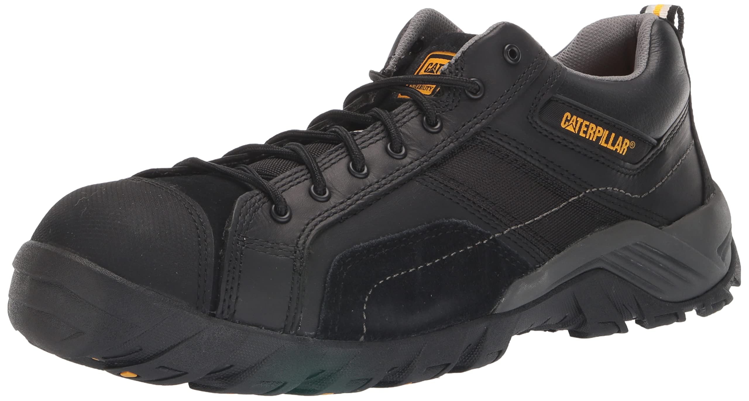 CAT Men's Argon Composite Toe Work Boots - Lightweight Safety Shoes for Construction, Warehouse & Industrial Work - OSHA Compliant Non-Metallic Toe Protection
