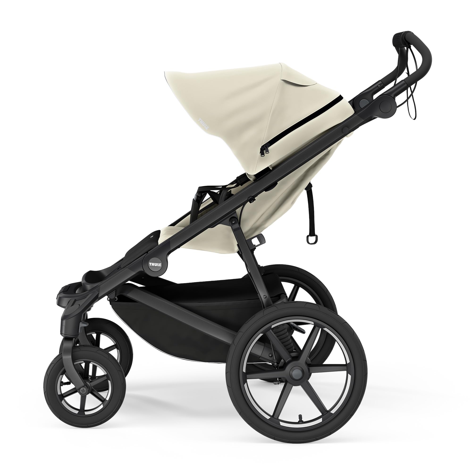 Thule Urban Glide 4-Wheel All-Terrain Jogging Stroller for Single Child - Full Suspension System, Air-Filled Tires, Adjustable Recline Seat with Built-in Leg Rest - Perfect for Running, Hiking & City Walks with Your Baby