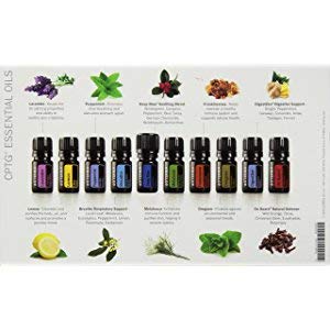 doTERRA Family Essential Kit - 10 Pure Essential Oils for Home, Wellness & Aromatherapy - Perfect for Diffusers, Massage & Stress Relief