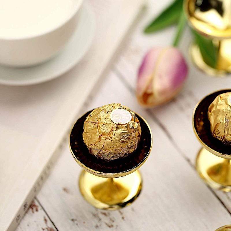 12-Piece Mini Champagne Cups Set - Elegant Dessert Favor Holders for Weddings, Parties & Special Occasions