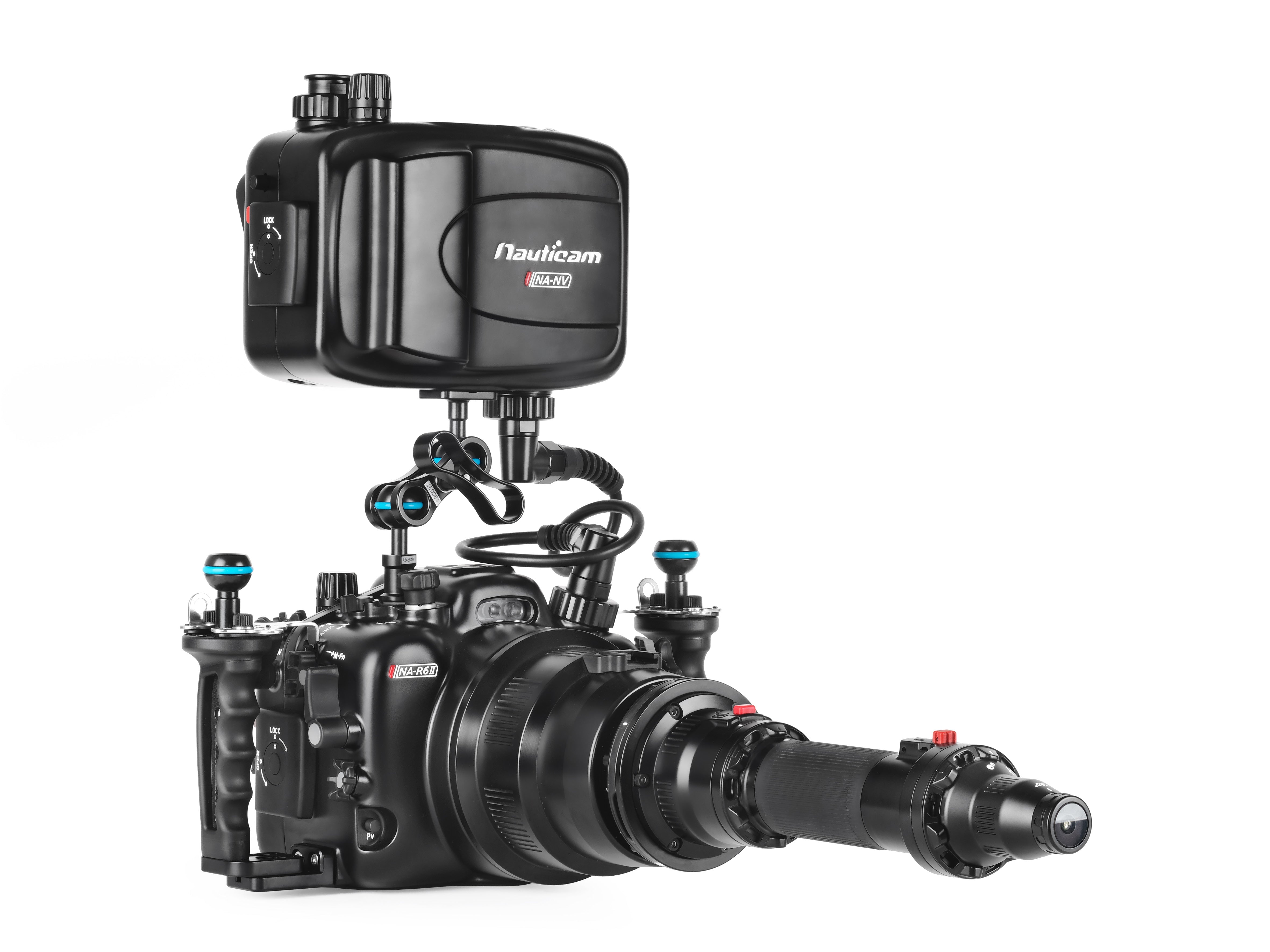 Underwater Housing for Canon EOS R6 II Camera - Waterproof Case for Scuba Diving, Snorkeling & Marine Photography