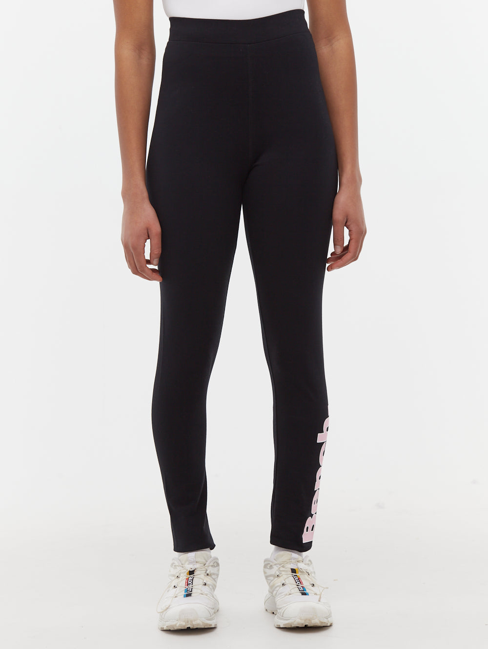 Elira Logo Leggings for Women - High Waist Yoga Pants with Stylish Brand Design - Perfect for Workouts, Running & Lounge Wear