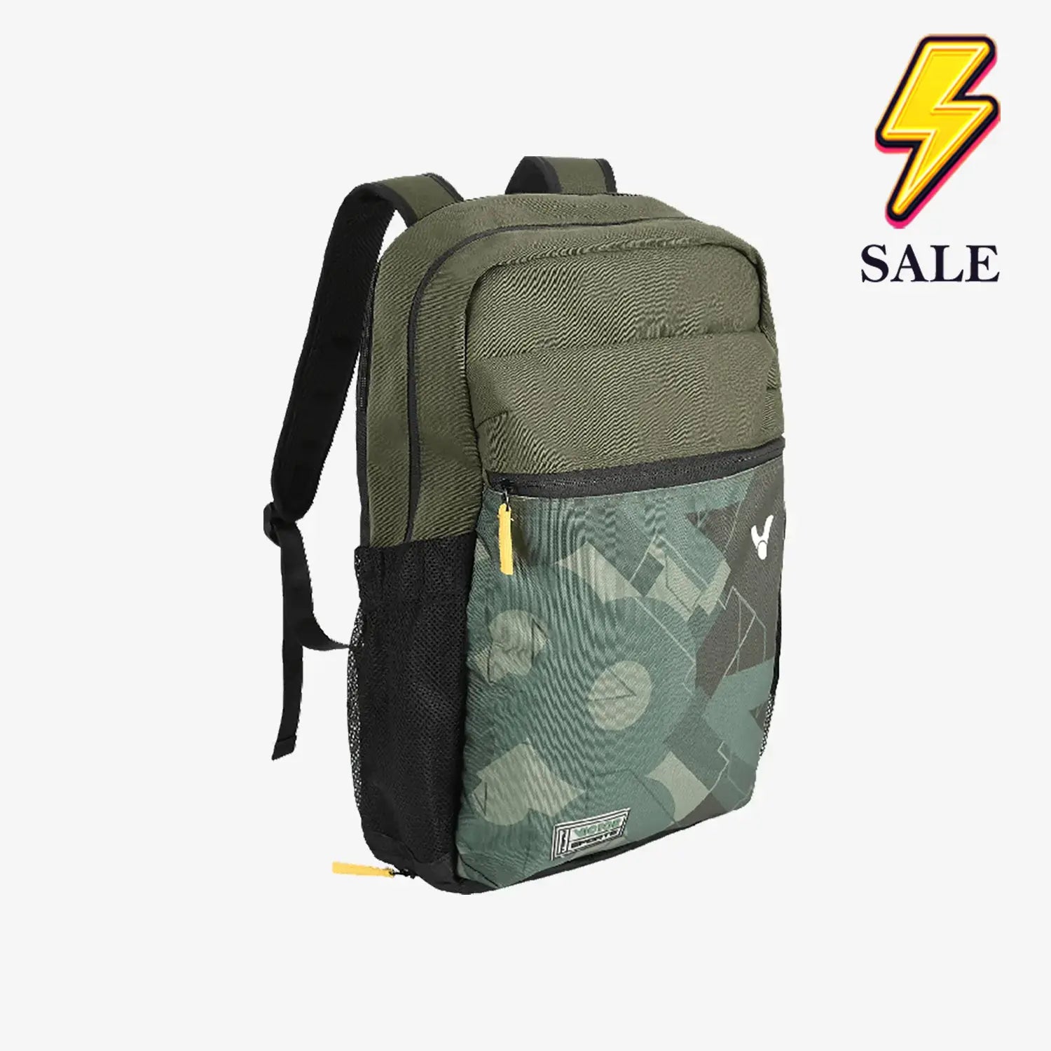 Victor BR6019 Badminton & Tennis Racket Backpack - Durable Sports Bag for Rackets, Shoes & Accessories (Forest Green) | Perfect for Court Training, Gym & Travel