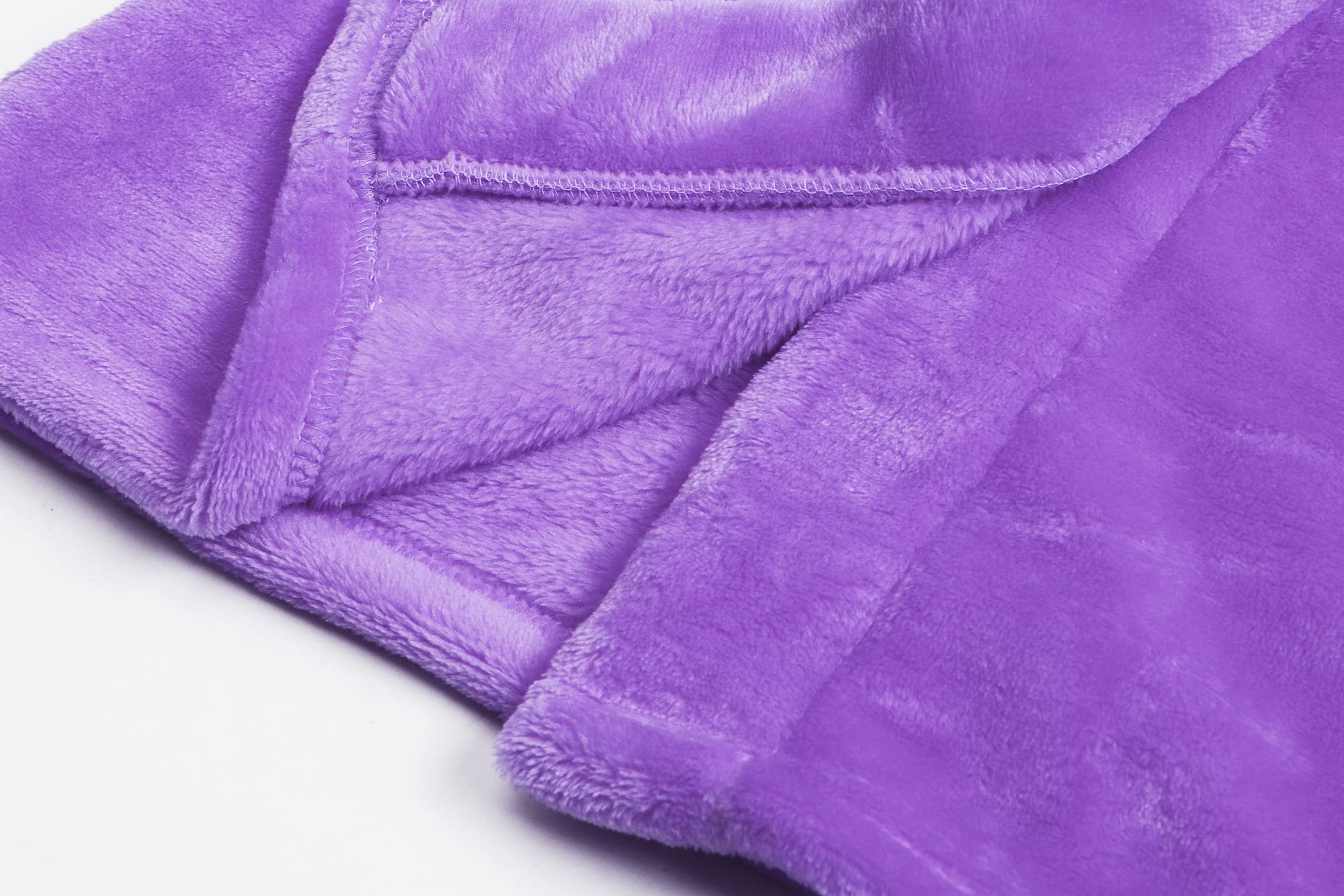 Girls Fleece Hooded Robes for Kids 2-12 Years - Soft Premium Fuzzy Bathrobe with Hood - Perfect Birthday & Christmas Gifts for Girls - Cozy Loungewear for Sleepovers, Spa Days & Winter Mornings