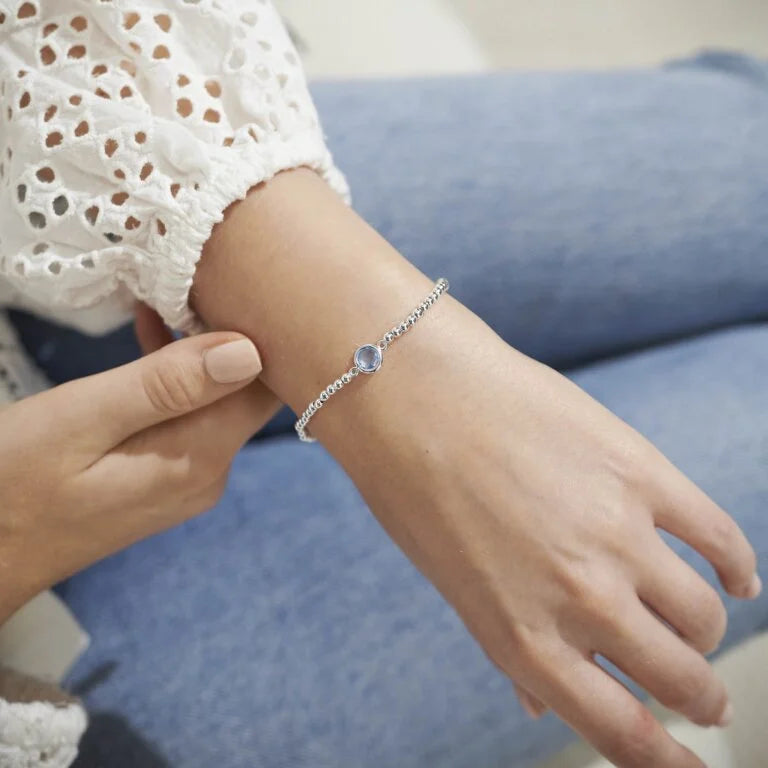 Joma Jewellery Bracelet - Elegant Blue Beaded Bracelet for Women | Perfect for Weddings, Bridal Showers & Everyday Wear
