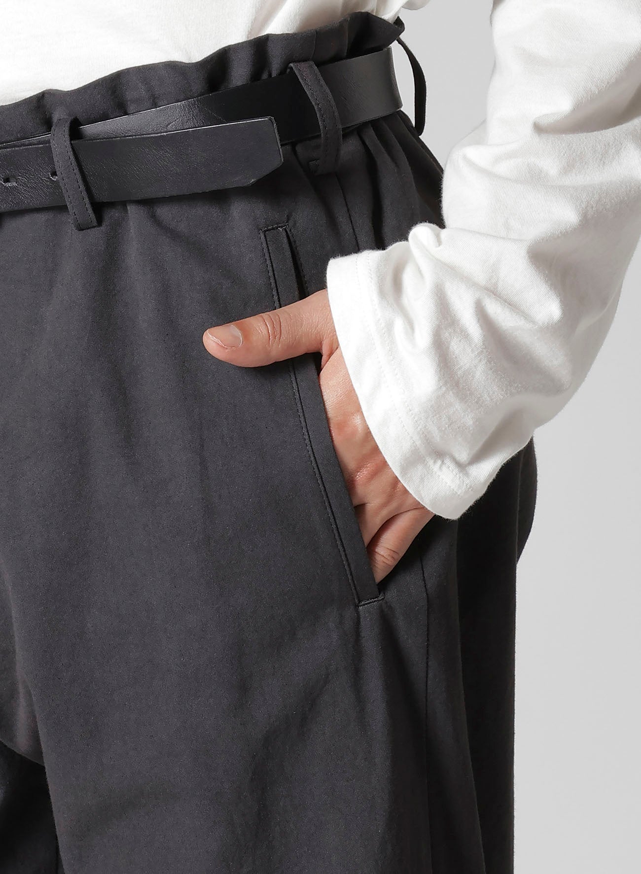Slim Fit Poplin Pants with Tab Detail - Stylish & Comfortable for Casual Wear, Office & Travel