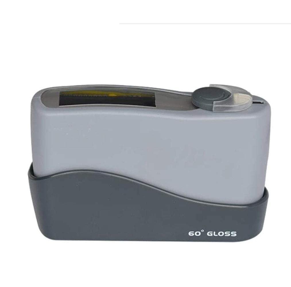 60 Degree Gloss Meter for Paints, Marble, Granite & Plastic - 0.0-199.9GU Range, 0.1GU Resolution | Surface Gloss Tester for Quality Control in Manufacturing & Construction