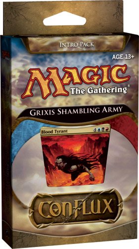 Magic the Gathering Conflux Grixis Shambling Army Intro Pack - MTG Trading Card Game Deck for Beginners | Perfect for Casual Play, Tournaments & Strategy Game Nights