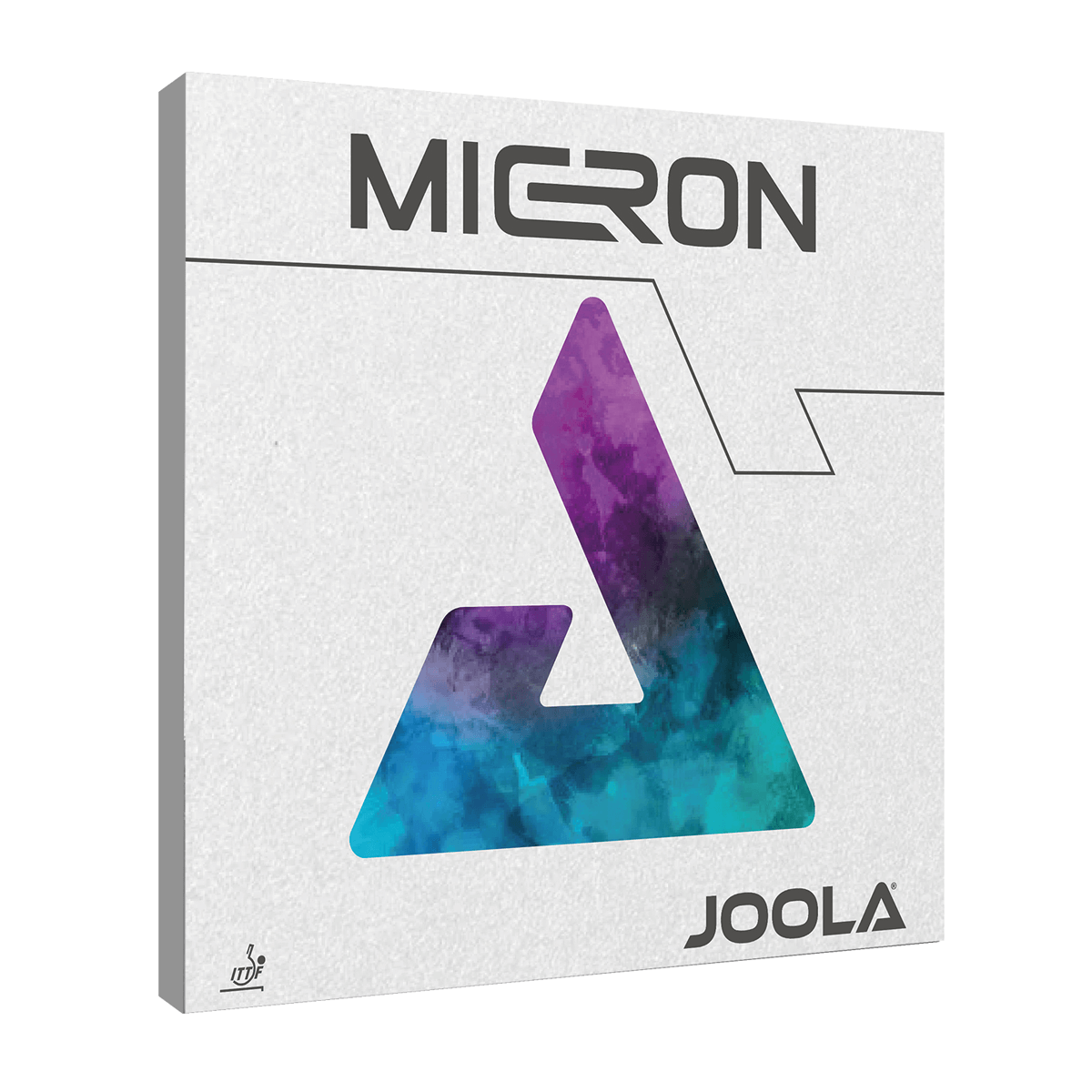 JOOLA Micron Premium Table Tennis Rubber - High Spin & Speed for Competitive Play - Perfect for Tournament & Training Use