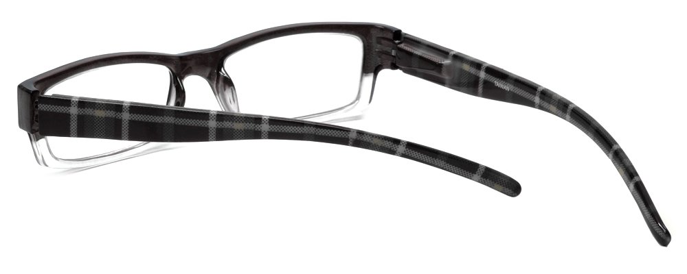 Calabria 743 Fashionable Designer Reading Glasses with Matching Case - Lightweight Eyewear for Reading, Computer Use & Daily Activities