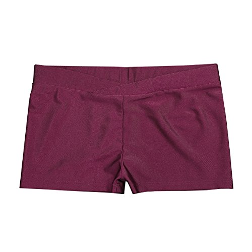 Burgundy V-front