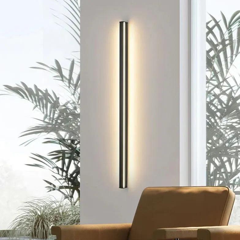 Dimmable LED Wall Lights Black - Modern Indoor Lighting for Bedroom, Living Room & Hallway - Energy Efficient & Adjustable Brightness