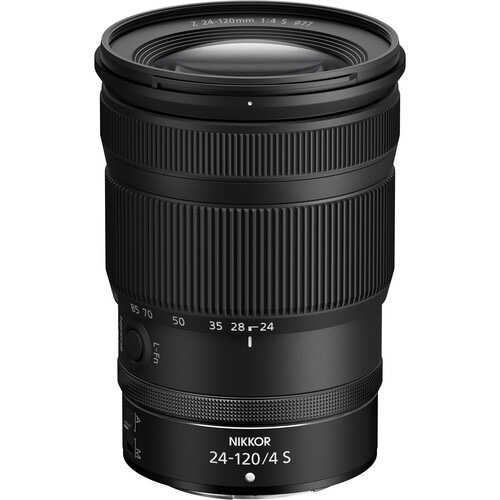 Nikon NIKKOR Z 24-120mm f/4 S Full-Frame Zoom Lens for Z-Mount Mirrorless Cameras - Perfect for Travel, Portraits & Landscape Photography