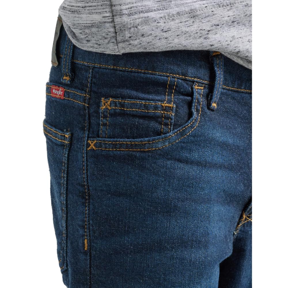 Wrangler Authentics Boys Boot Cut Jeans for Kids - Comfortable & Durable Denim Pants (Waldon Wash) - Perfect for School, Play & Everyday Wear