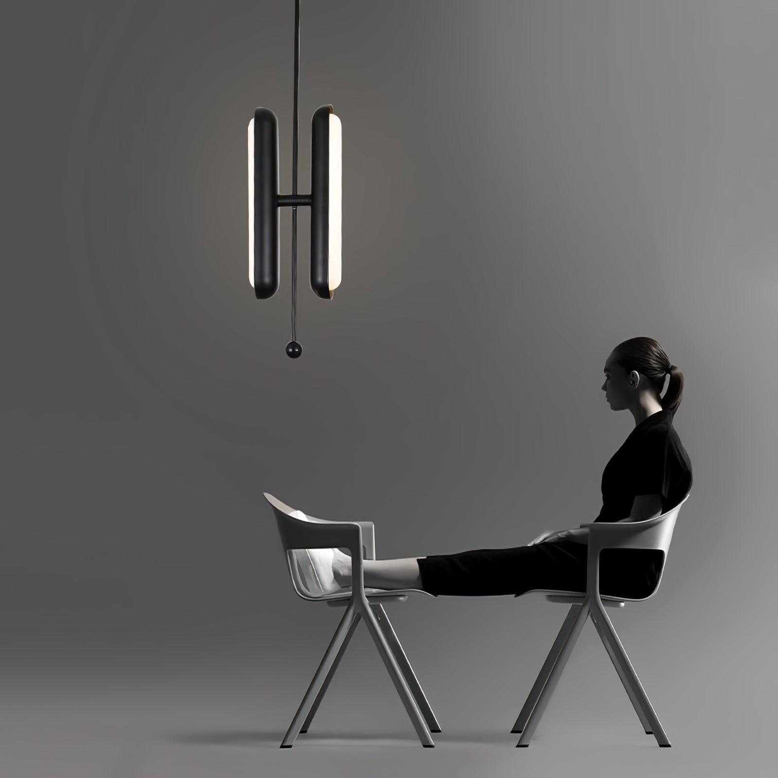 Modern Crystal Capsule Chandelier - Elegant Ceiling Light Fixture for Dining Room, Bedroom & Living Room Decor - Perfect for Home, Hotel, and Wedding Venue Lighting