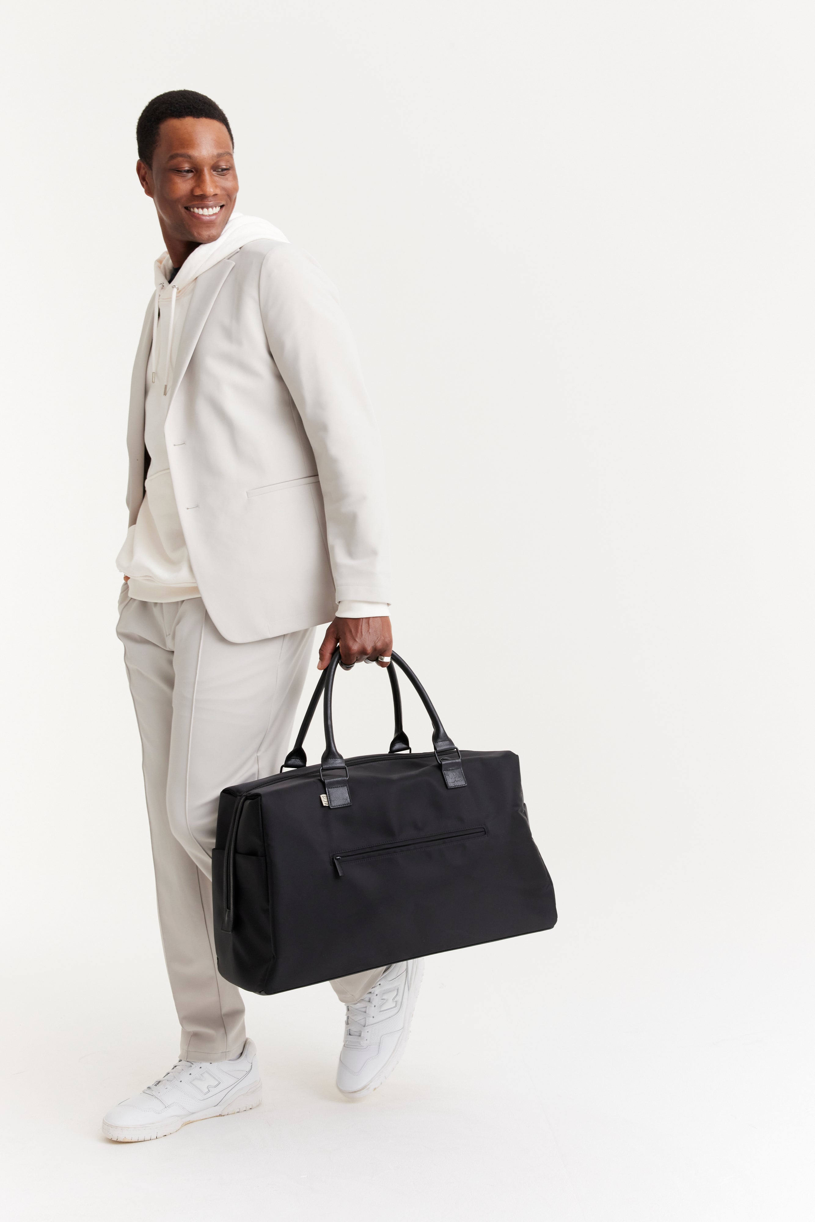 The Commuter Duffle Bag - Waterproof Black Travel Duffel for Gym, Work & Weekend Getaways | Durable Carry-On Luggage for Men & Women