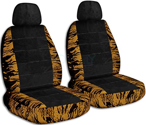Brown Snow Tiger & Black