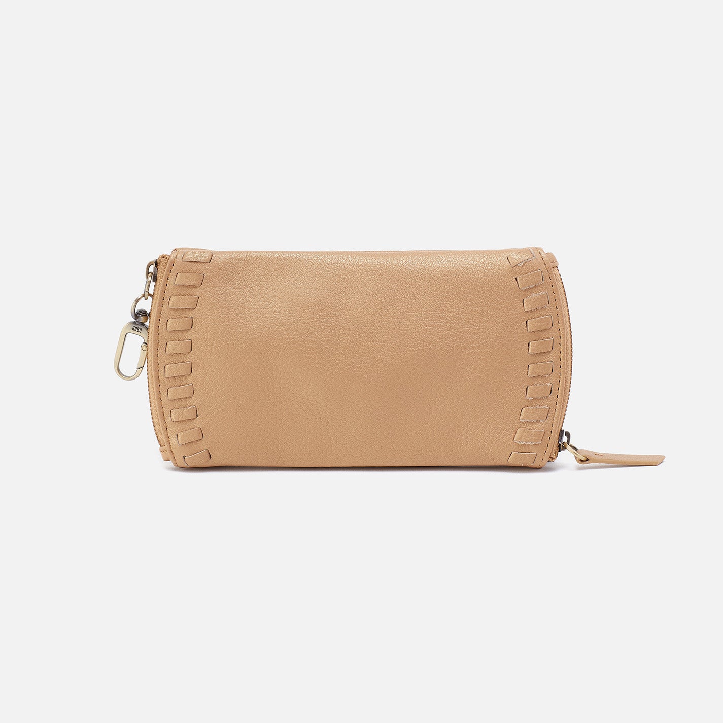 Premium Pebbled Metallic Leather Eyeglass Case - Dusty Gold | Dual Eyewear Storage for Sunglasses & Reading Glasses | Perfect for Travel, Office & Everyday Use