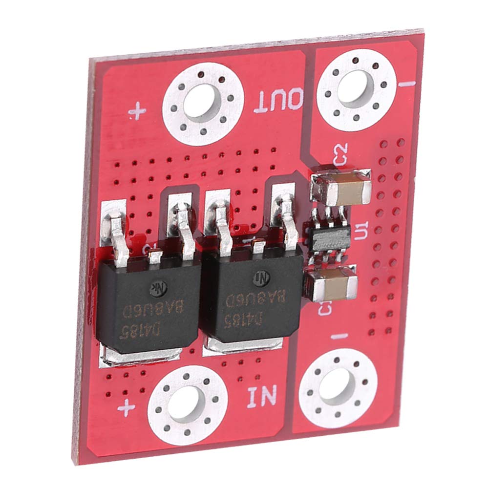 15A Solar Ideal Diode Module - Industrial Grade Diode Controller for Solar Panel Battery Charging with Anti-Reverse Protection | Perfect for Off-Grid Solar Systems, RV Power & Irrigation Protection