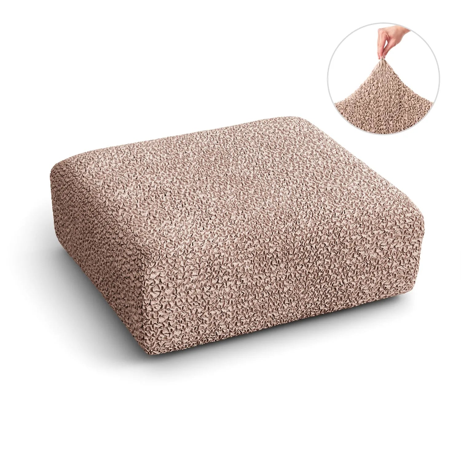 Premium Microfiber Seat Cushion Cover - Soft & Durable Sofa Chair Protector - Perfect for Living Room, Office, or Car Use