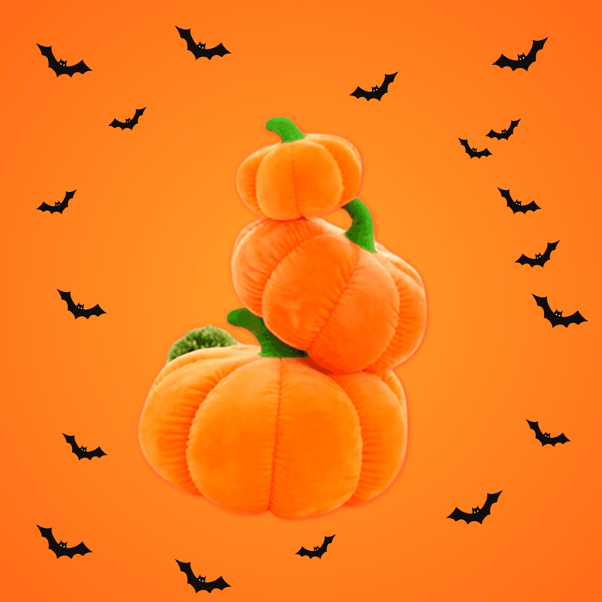 Soft Squishy Pumpkin Plush Toy - Cute Halloween Fall Decor, Stress Relief Fidget Sensory Toy for Kids & Adults | Perfect for Home Decor, Party Favors, Gifts & Anxiety Relief