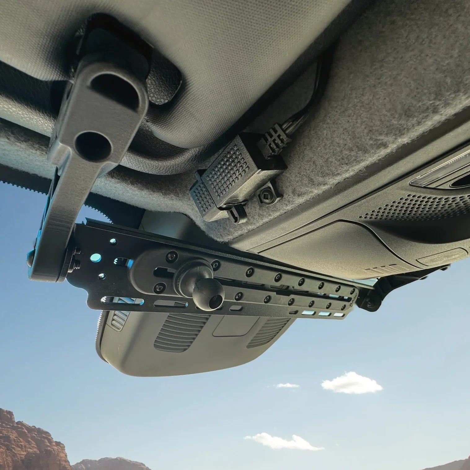 TerraX Visordok Track Sun Visor for 2007-2023 Mercedes Sprinter Van - Perfect for Road Trips & RV Conversions