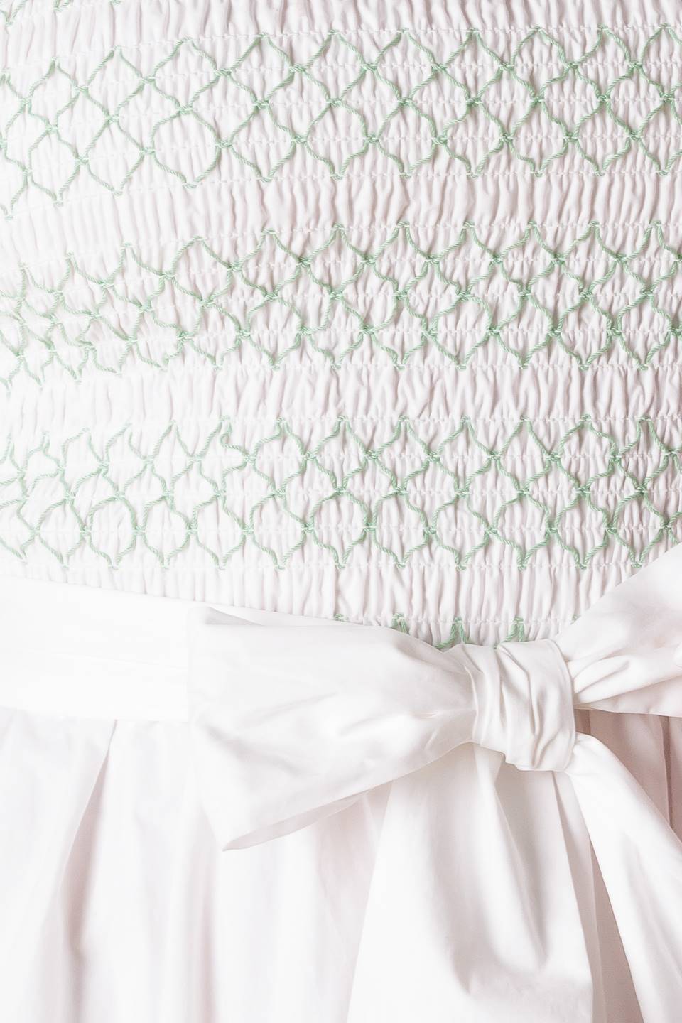 MINA Embroidered Midi Dress in Off White - Elegant Boho Style for Summer Parties & Casual Outings