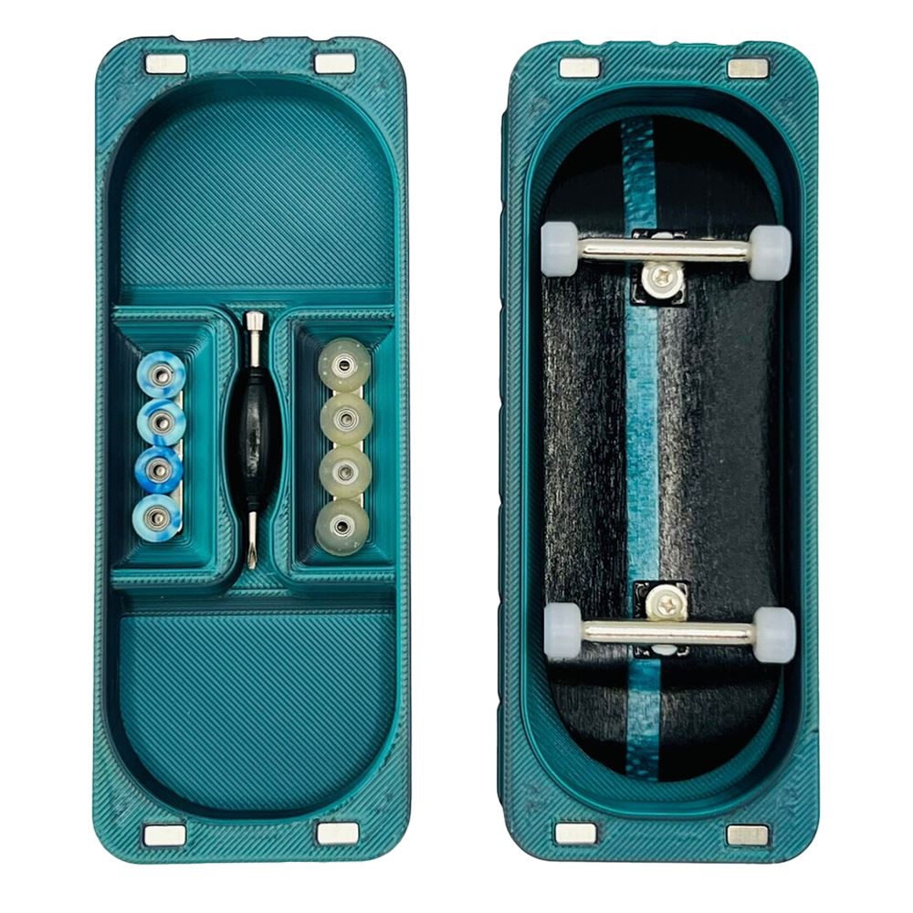 Premium Fingerboard Coffin Case - Professional Skateboard Fingerboard Storage & Display Box - Perfect for Collectors & Skate Enthusiasts - Home, Office & Travel Use