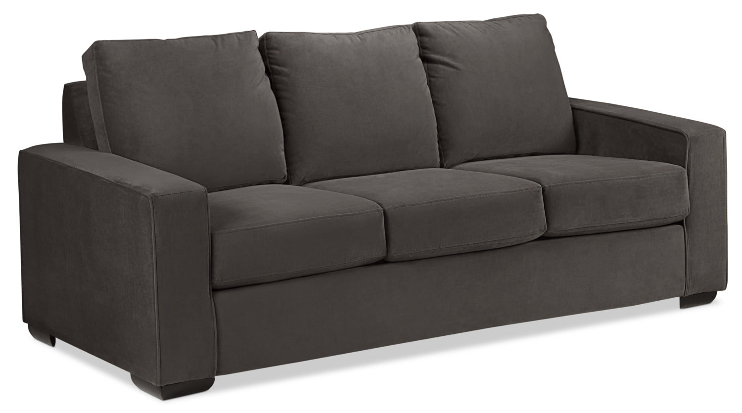 Ciara Sofa in Ash - Modern Comfort for Living Room, Lounge & Office - Durable & Stylish Upholstered Furniture