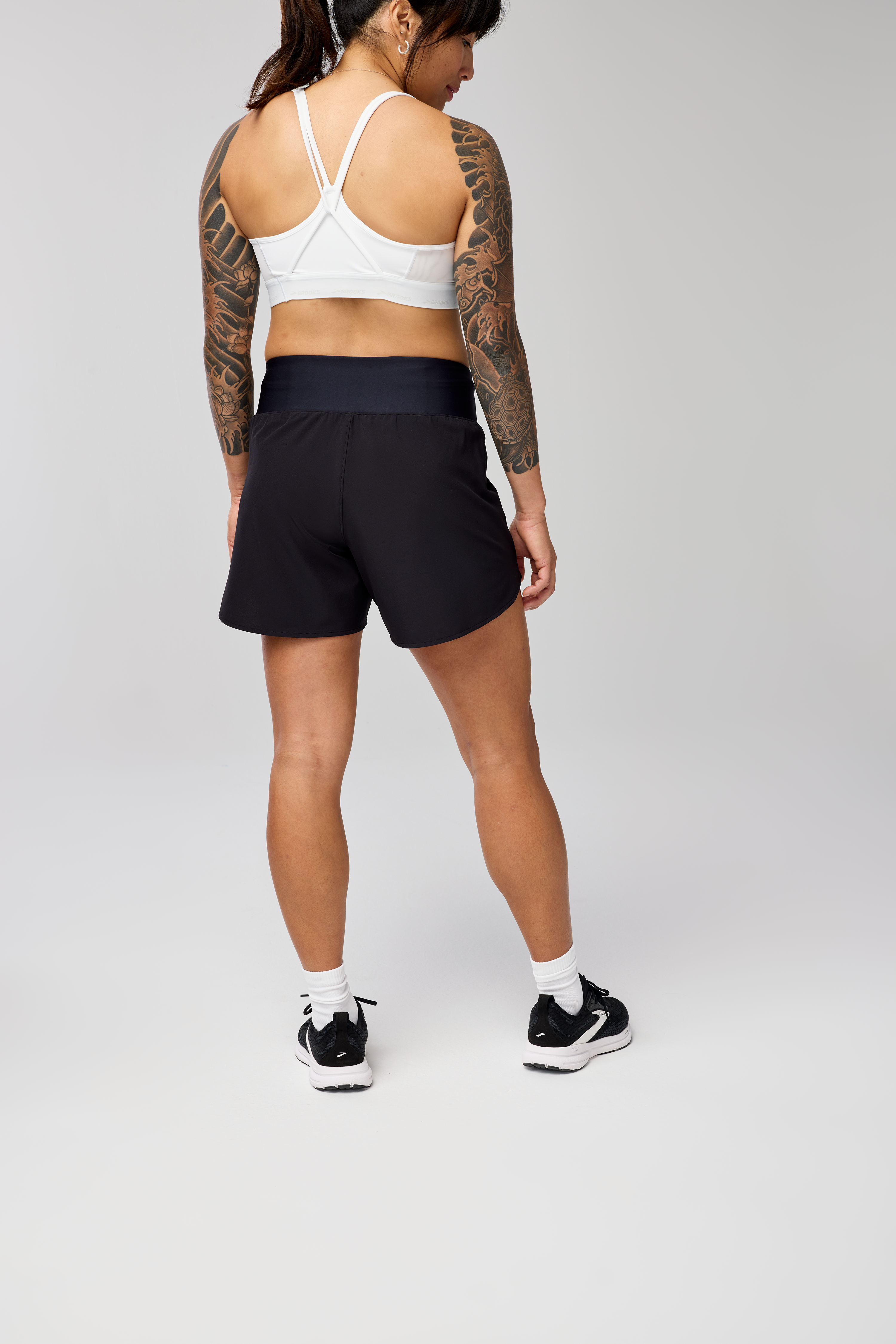 Women's Chaser 5 Short 2.0 Running Shorts - Black Athletic Workout Shorts for Women | Gym, Yoga, Jogging & Casual Wear